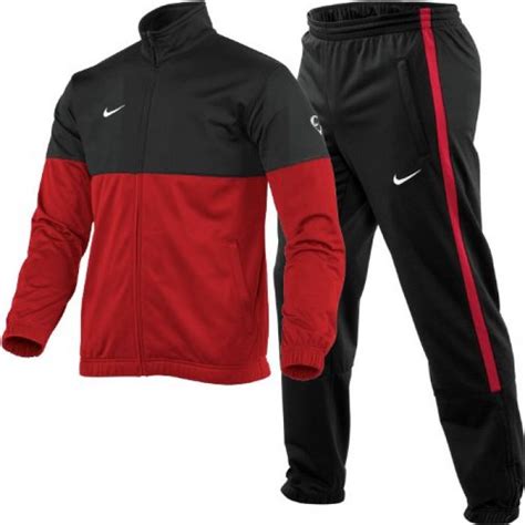 nike sportanzüge männer schwarz rot|Mehr.